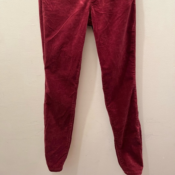 Old Navy Red Velvet Skinny Pant - Picture 9 of 9